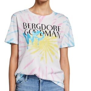 New x Leah Tinari Tie-Dye Graphic Tee